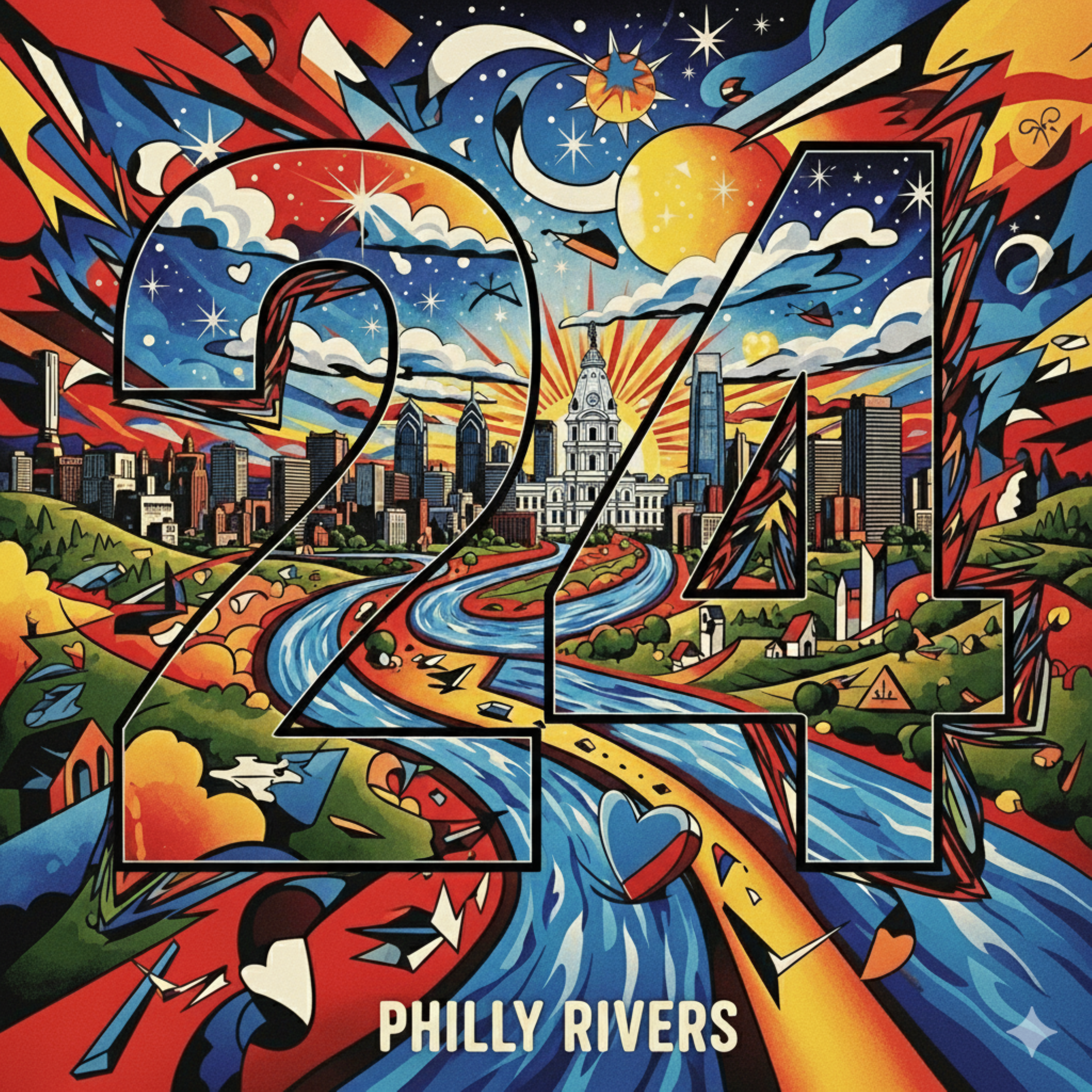 Album artwork for Philly Rivers — 24